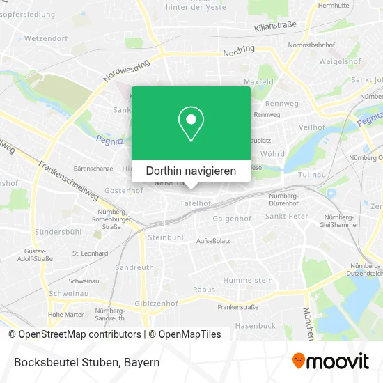 Bocksbeutel Stuben Karte