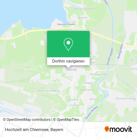 Hochzeit am Chiemsee Karte