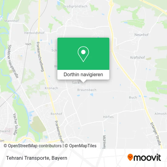 Tehrani Transporte Karte