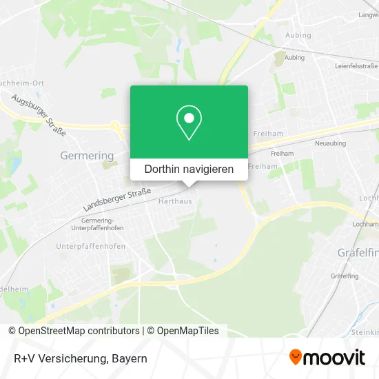 R+V Versicherung Karte