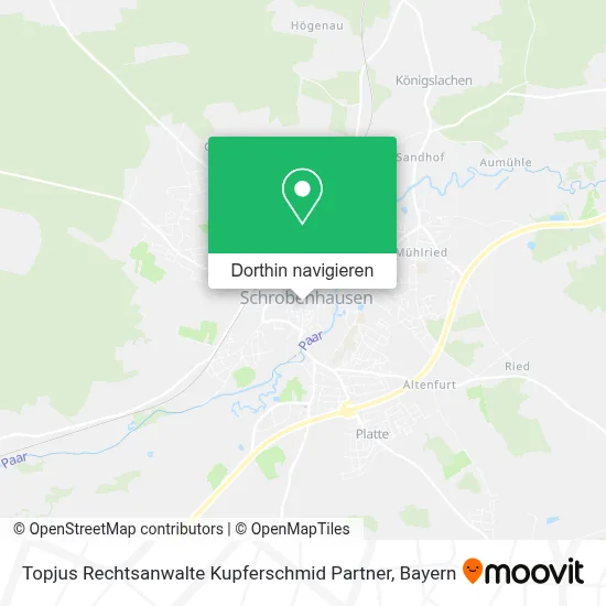 Topjus Rechtsanwalte Kupferschmid Partner Karte