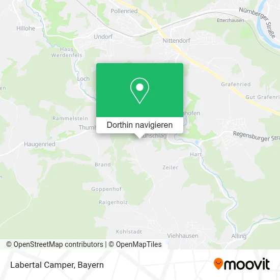 Labertal Camper Karte