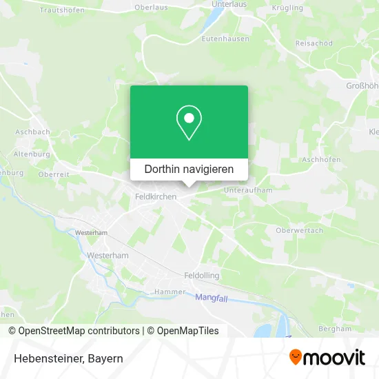 Hebensteiner Karte
