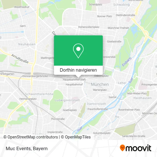 Muc Events Karte