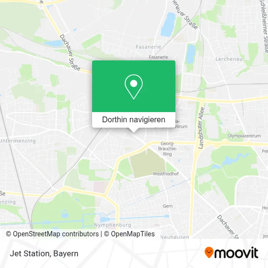 Jet Station Karte