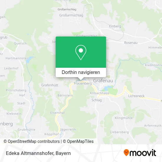 Edeka Altmannshofer Karte