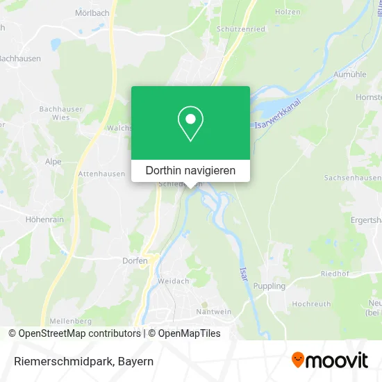Riemerschmidpark Karte