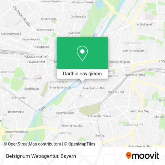 Belsignum Webagentur Karte