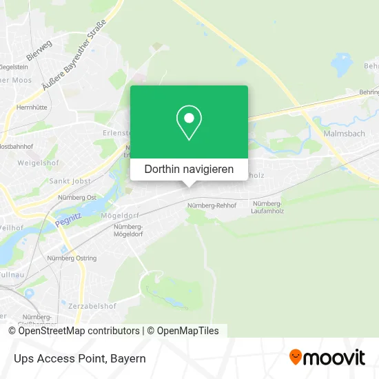 Ups Access Point Karte