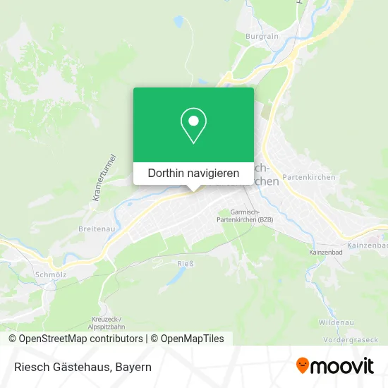 Riesch Gästehaus Karte