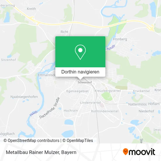 Metallbau Rainer Mulzer Karte