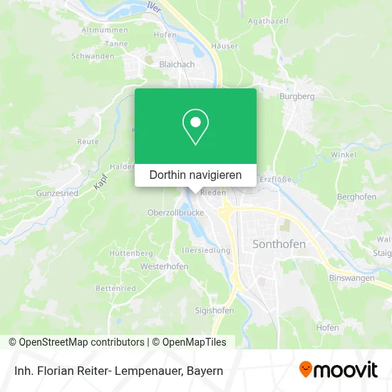 Inh. Florian Reiter- Lempenauer Karte