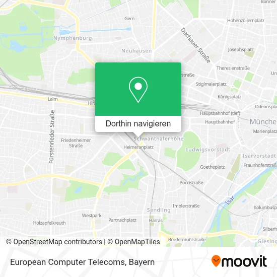 European Computer Telecoms Karte