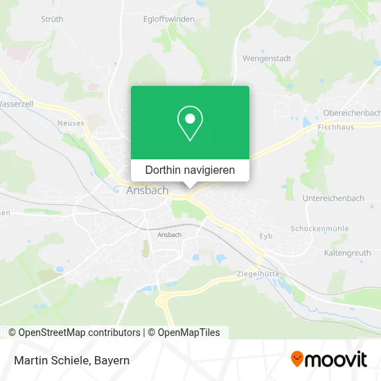 Martin Schiele Karte