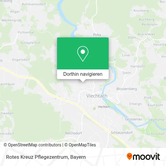 Rotes Kreuz Pflegezentrum Karte