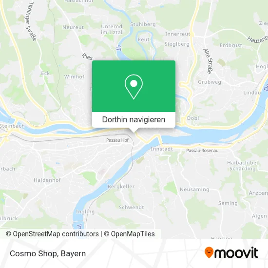 Cosmo Shop Karte