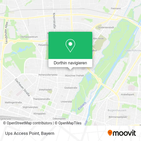 Ups Access Point Karte