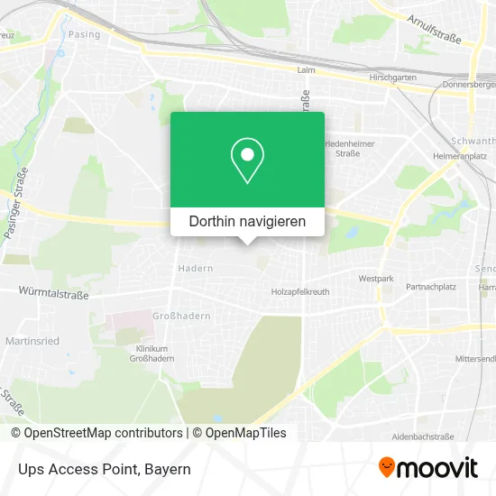 Ups Access Point Karte