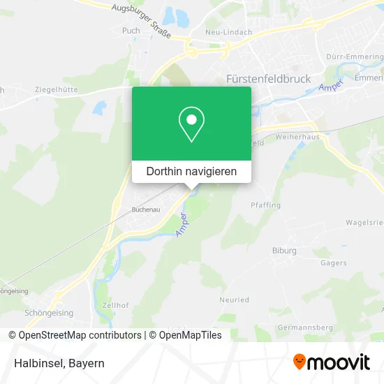Halbinsel Karte