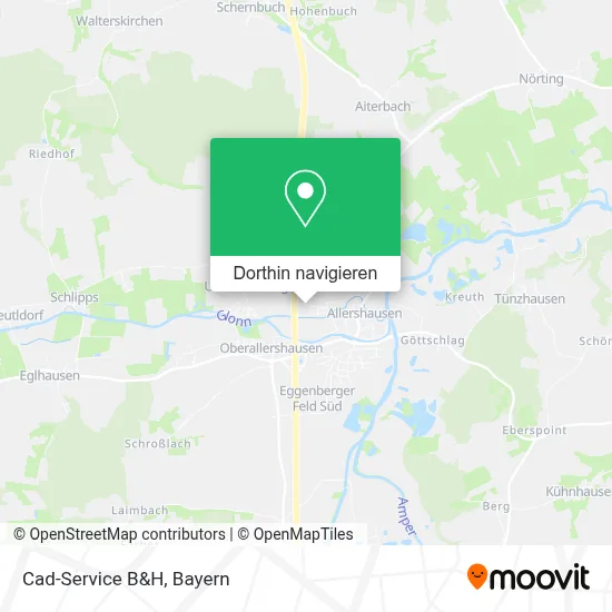 Cad-Service B&H Karte