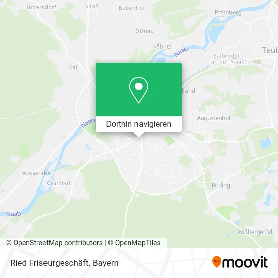 Ried Friseurgeschäft Karte