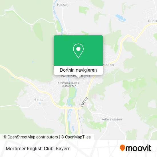 Mortimer English Club Karte