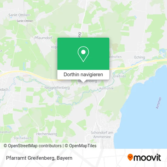 Pfarramt Greifenberg Karte