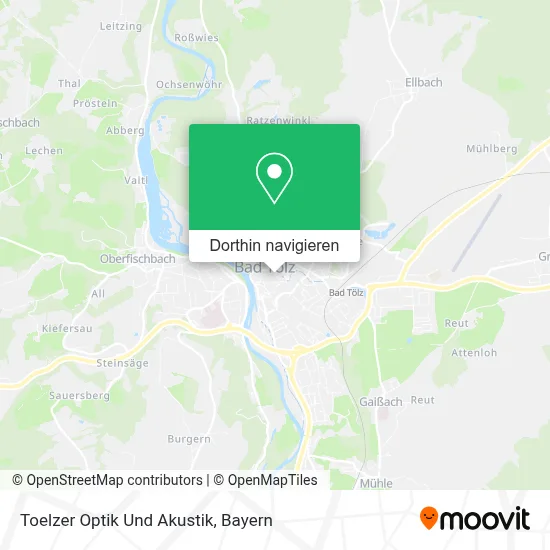 Toelzer Optik Und Akustik Karte