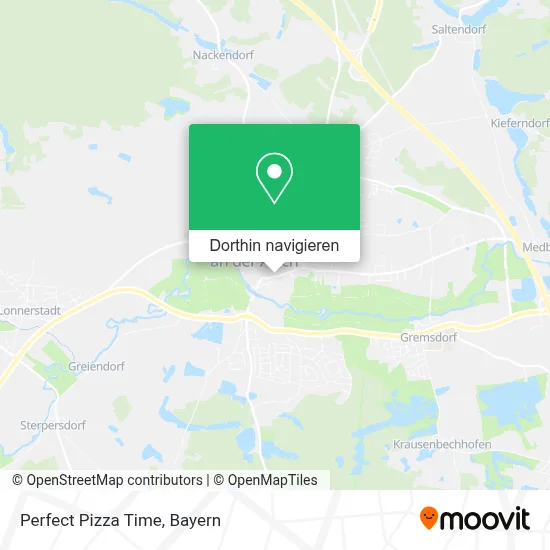 Perfect Pizza Time Karte