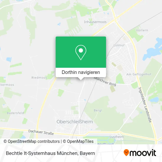 Bechtle It-Systemhaus München Karte