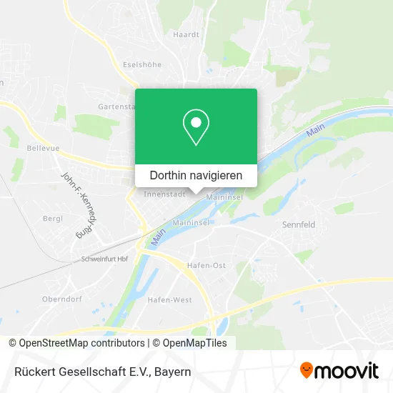 Rückert Gesellschaft E.V. Karte