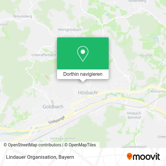 Lindauer Organisation Karte