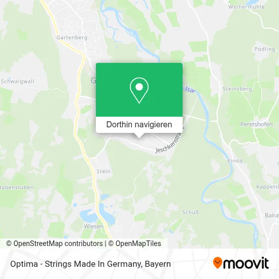 Optima - Strings Made In Germany Karte