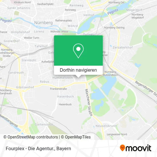 Fourplex - Die Agentur. Karte