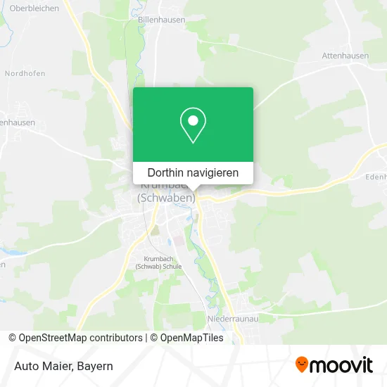 Auto Maier Karte