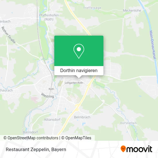 Restaurant Zeppelin Karte