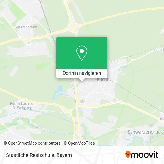 Staatliche Realschule Karte
