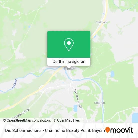 Die Schönmacherei - Channoine Beauty Point Karte