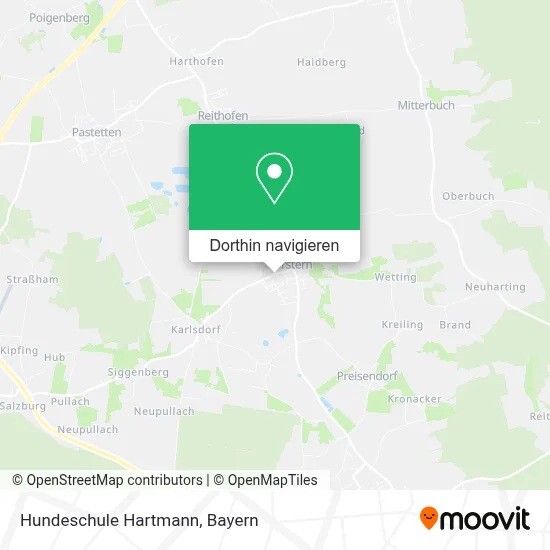 Hundeschule Hartmann Karte