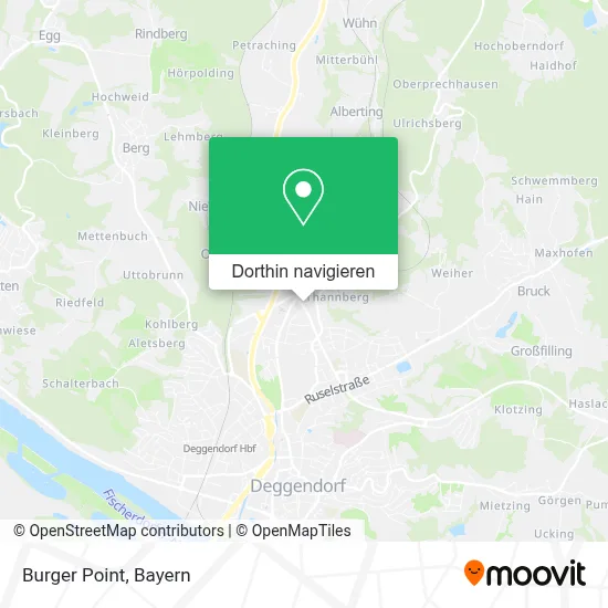 Burger Point Karte