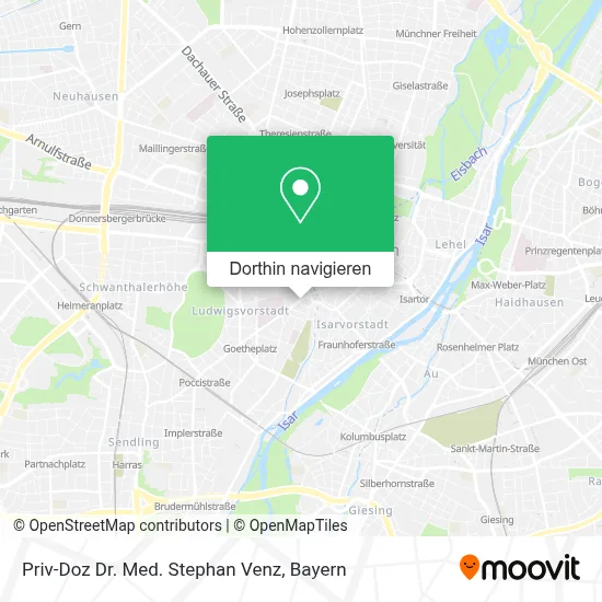 Priv-Doz Dr. Med. Stephan Venz Karte