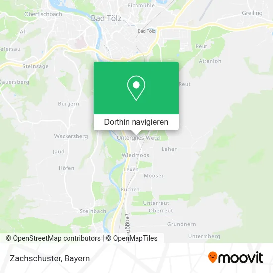 Zachschuster Karte