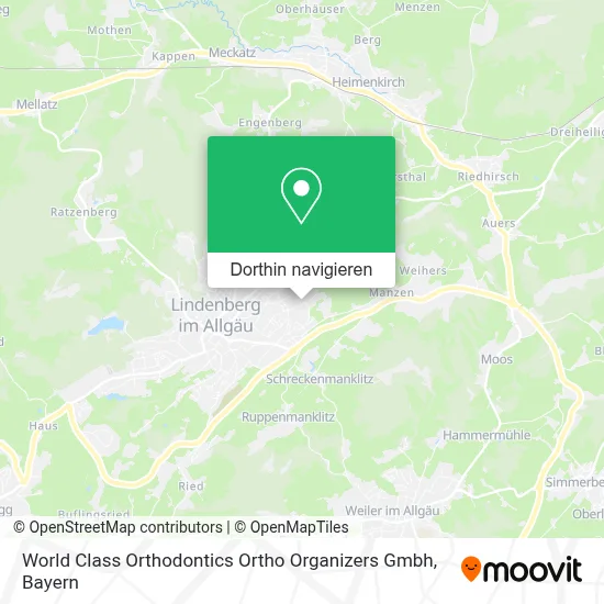 World Class Orthodontics Ortho Organizers Gmbh Karte