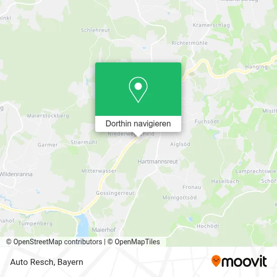 Auto Resch Karte