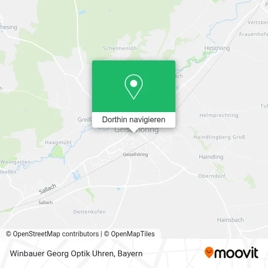 Winbauer Georg Optik Uhren Karte