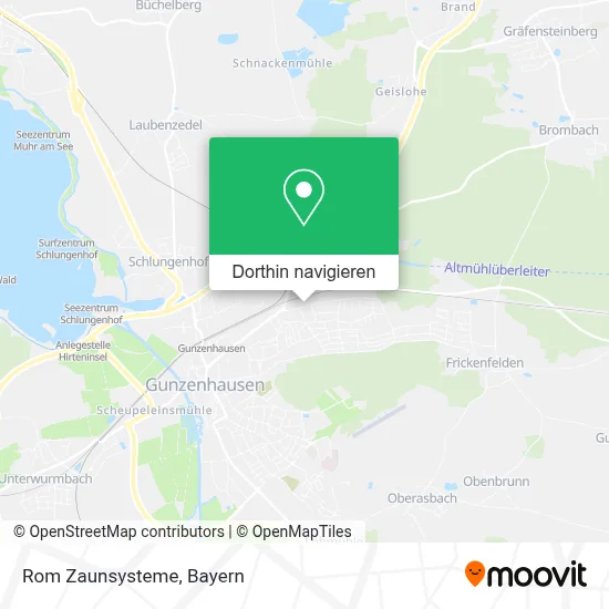 Rom Zaunsysteme Karte