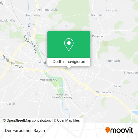Der Farbeimer Karte