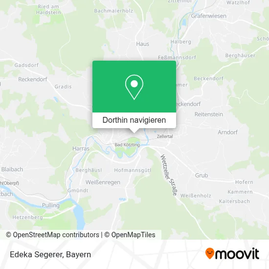 Edeka Segerer Karte