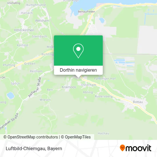 Luftbild-Chiemgau Karte