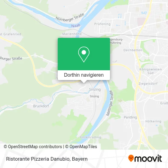 Ristorante Pizzeria Danubio Karte